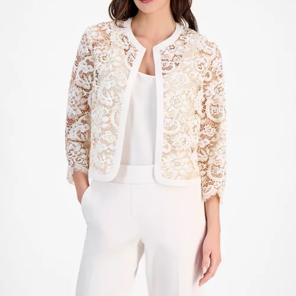 Brand new Anne Klein lace jacket size 12